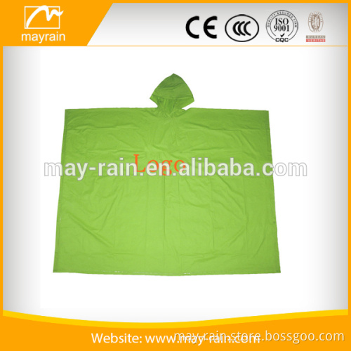 Logo Adult Rain Promotion Poncho